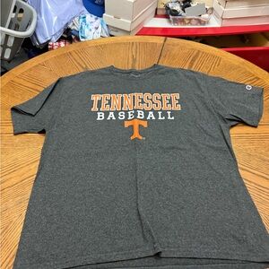 Champion Heather Gray Tennessee Baseball Tee